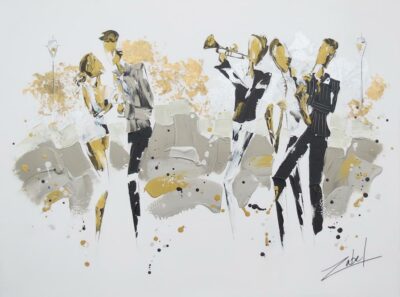 Jazz and Champagne in Nola 36x48