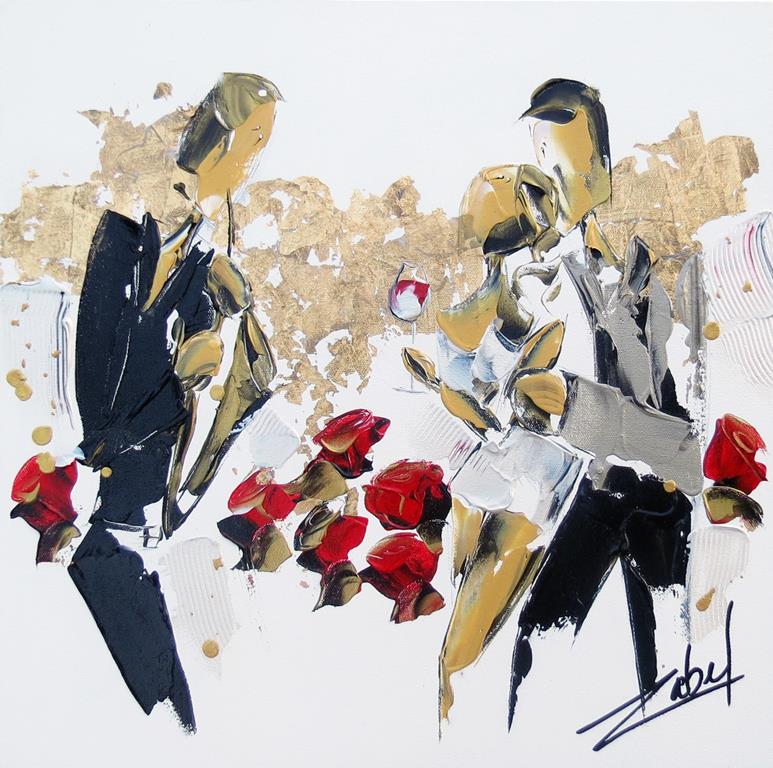 Zabel-#95-Sax and Roses-20x20-web