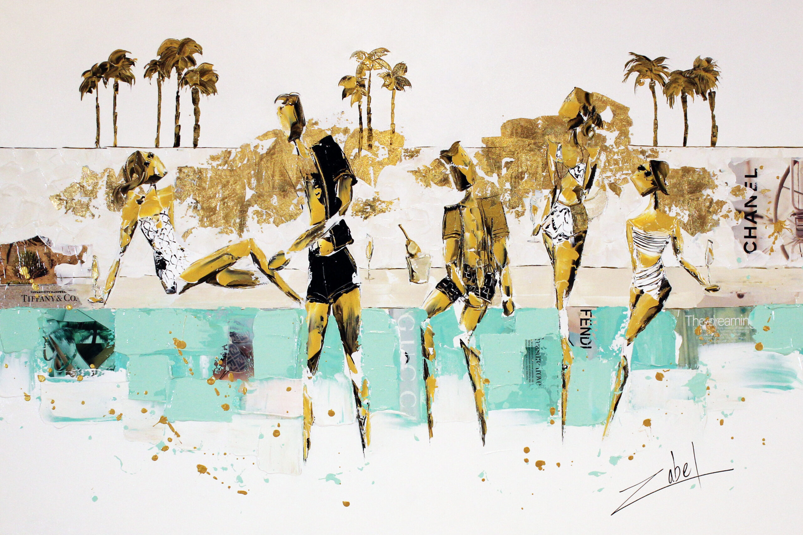 Pool Party - 40x60